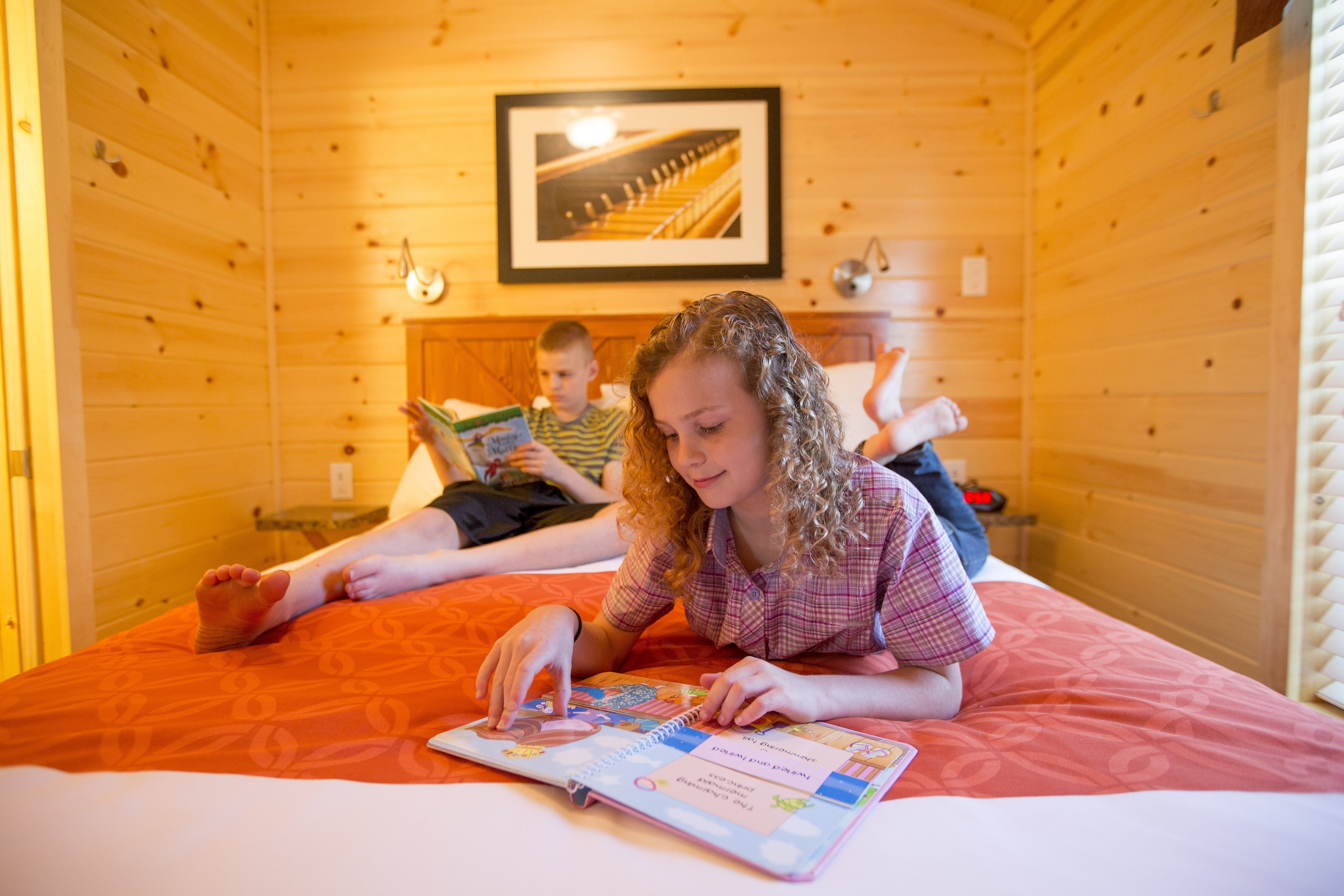 With queen size beds, you'll have plenty of space to rest and relax.