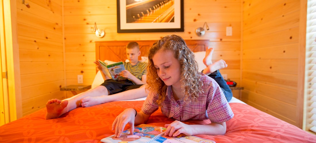 With queen size beds, you'll have plenty of space to rest and relax.