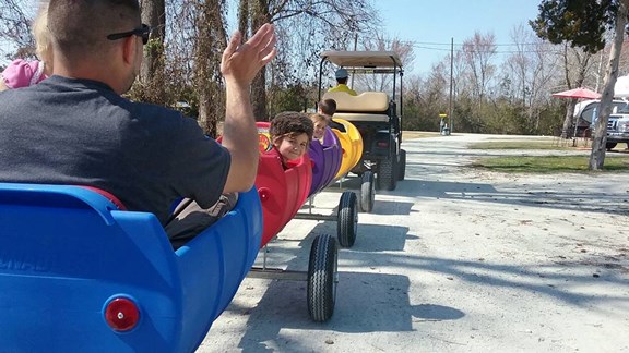 Barrel Train Rides