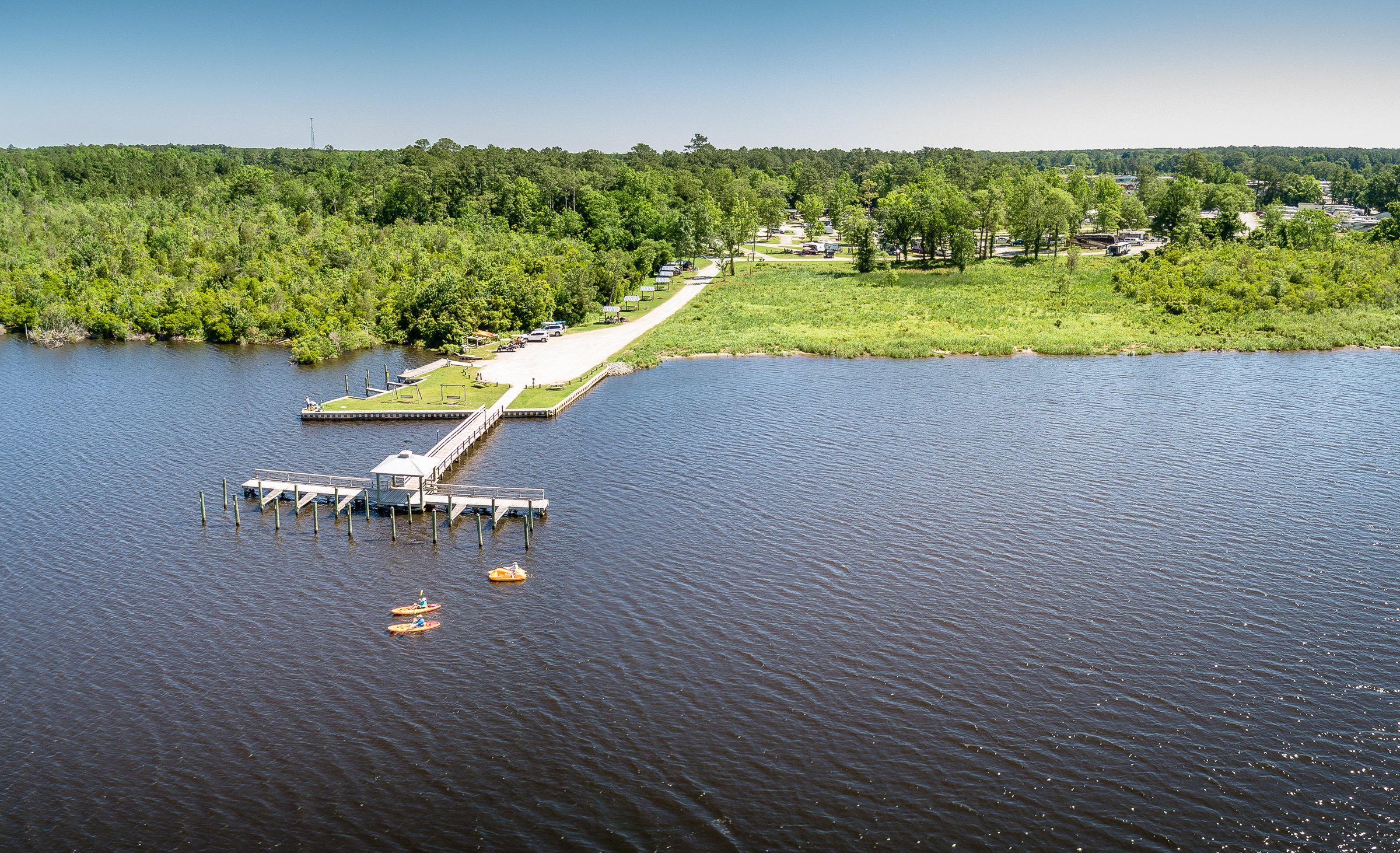 New Bern, North Carolina Tent Camping Sites New Bern KOA