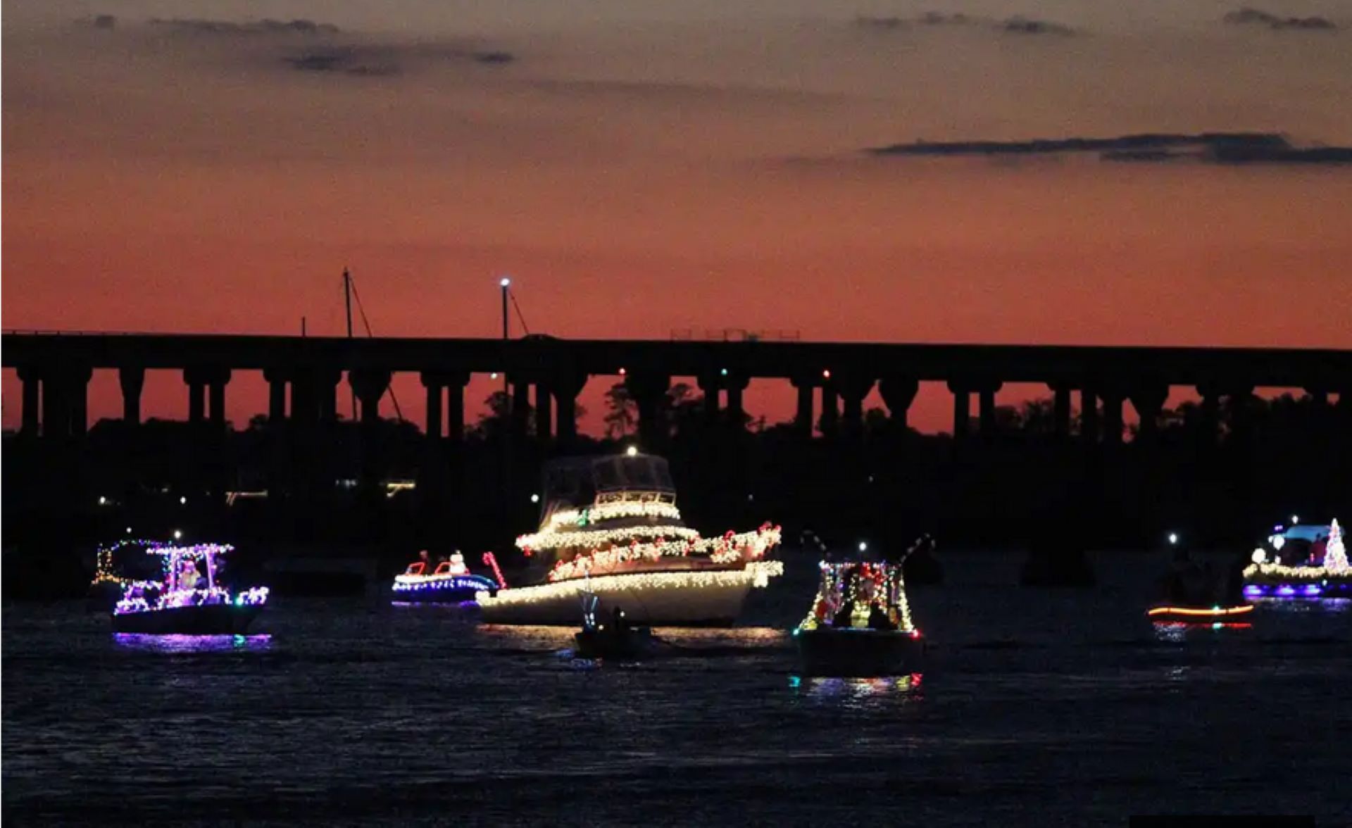Coastal Christmas Flotilla Photo
