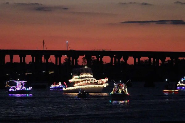 Coastal Christmas Flotilla Photo