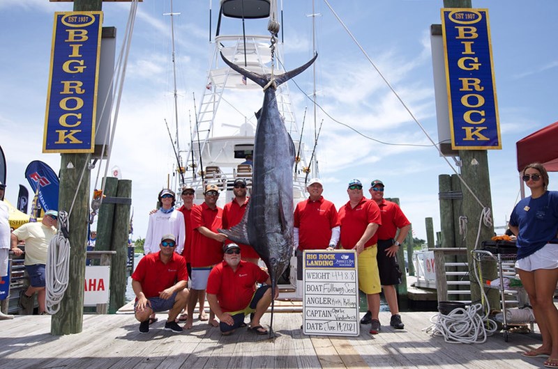 Big Rock Marlin Tournament Event at the New Bern KOA Holiday