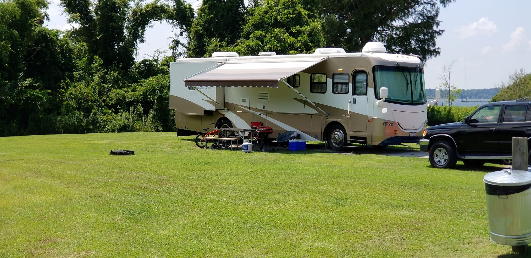 RV Campground Site Rentals in New Bern New Bern KOA