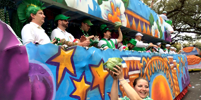 Mardi Gras has wrapped &amp; month long St Pats has begun!