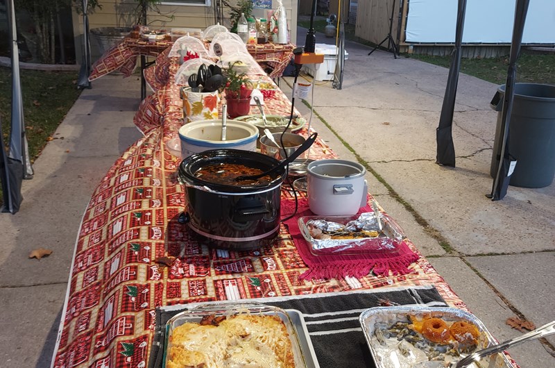 Annual Christmas Dinner & Movies on the Lawn Photo
