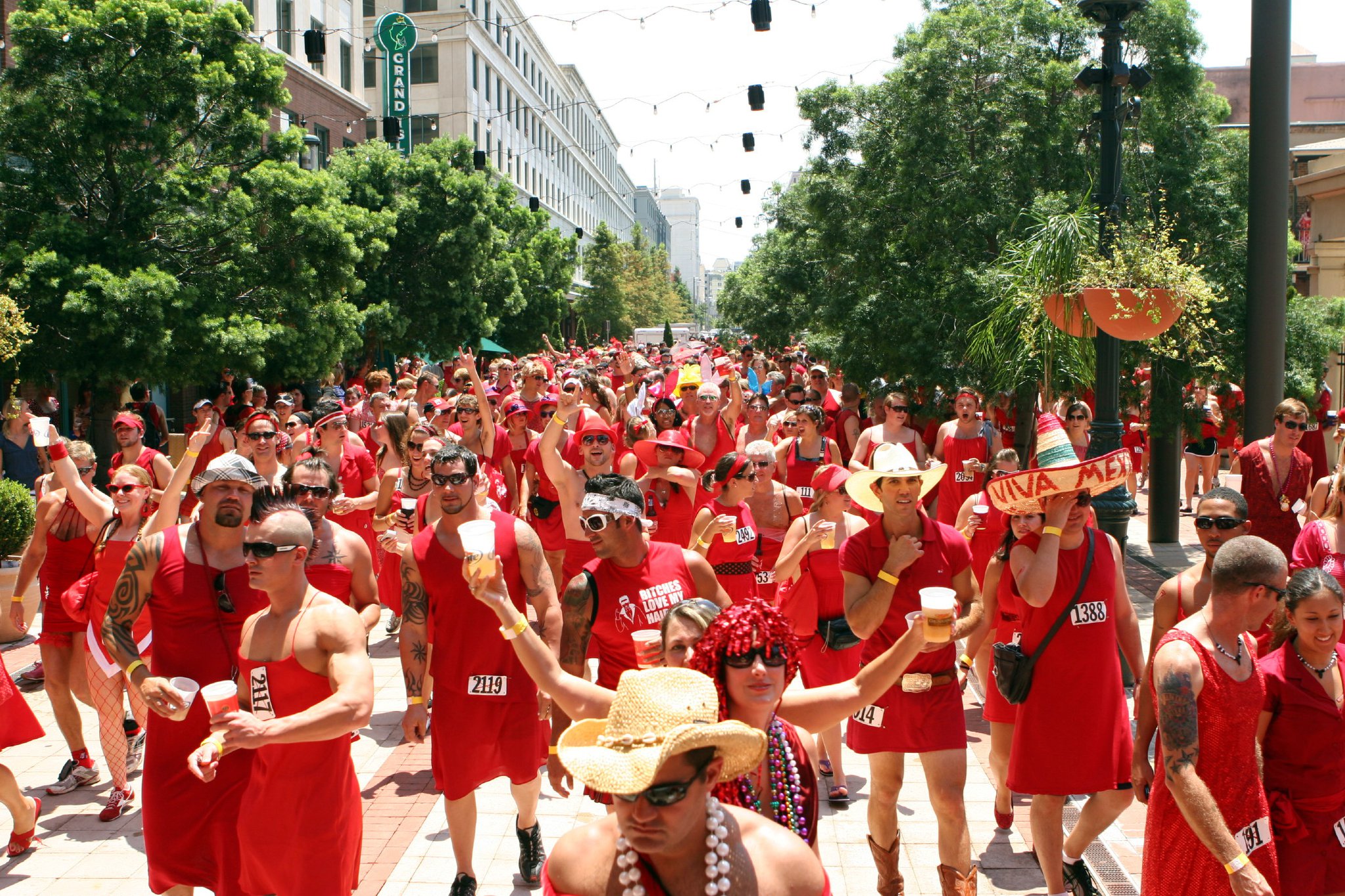 Red Dress Run Photo