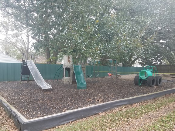 Playground with new Gaga Ball coming soon!