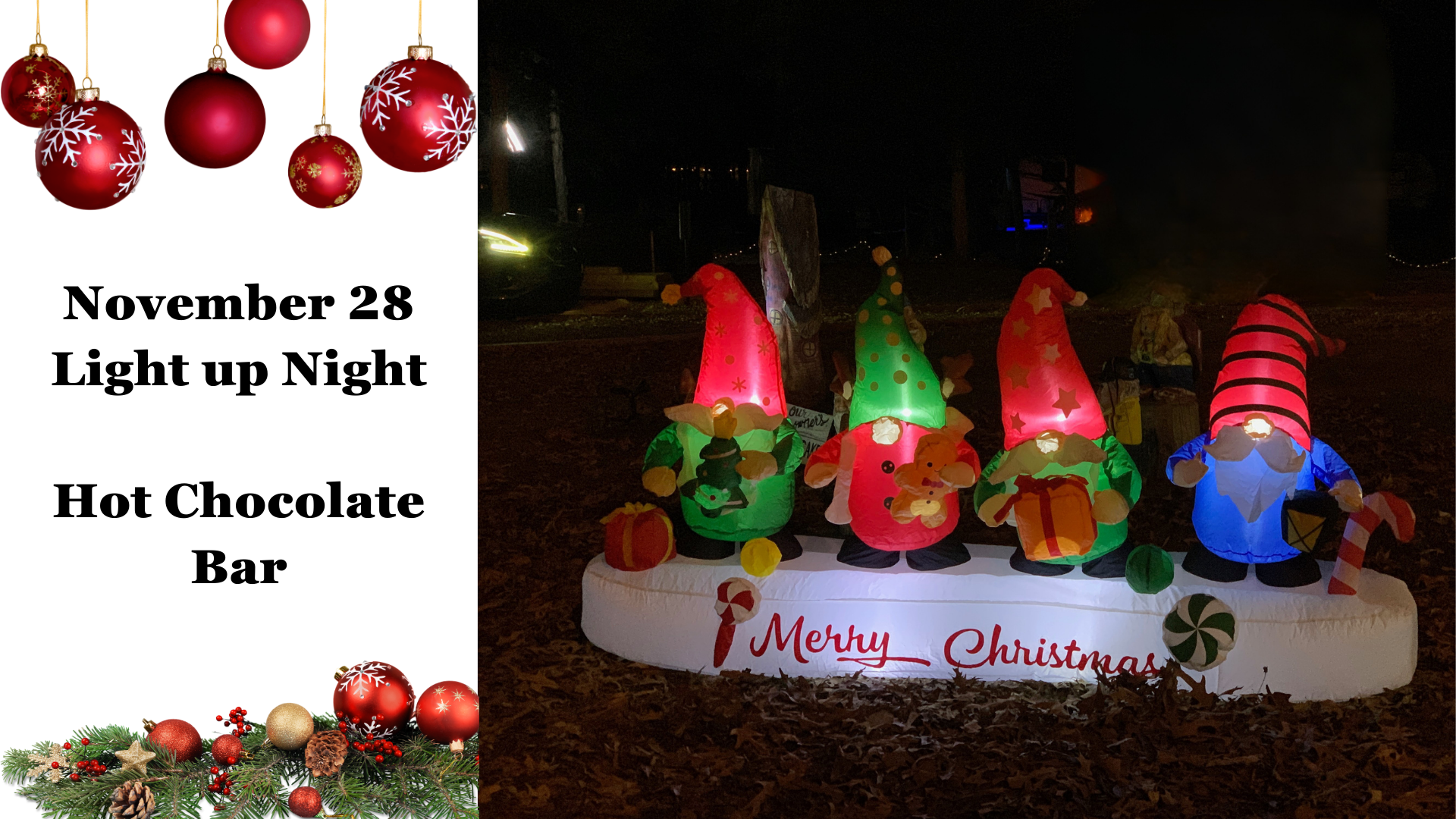 Light Up Night Photo