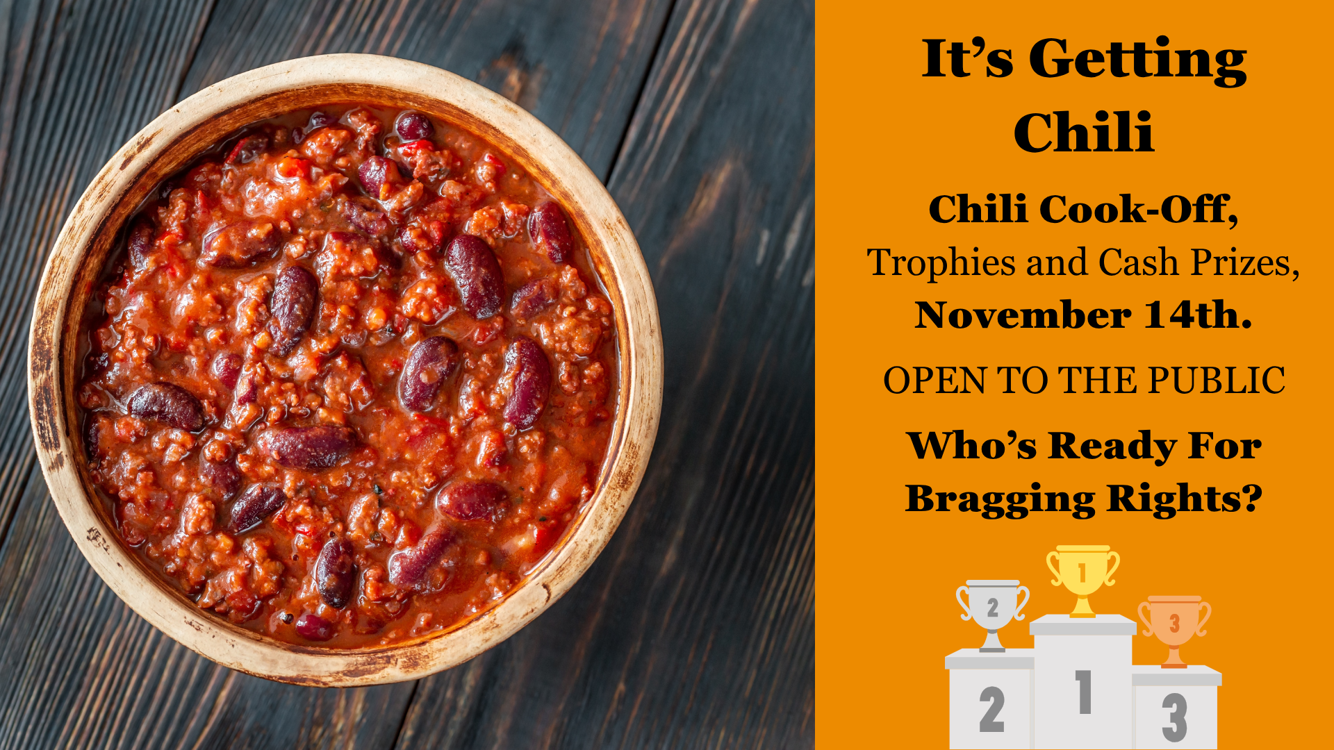 It's Getting Chili - A Gary Sinise Fundraiser Photo