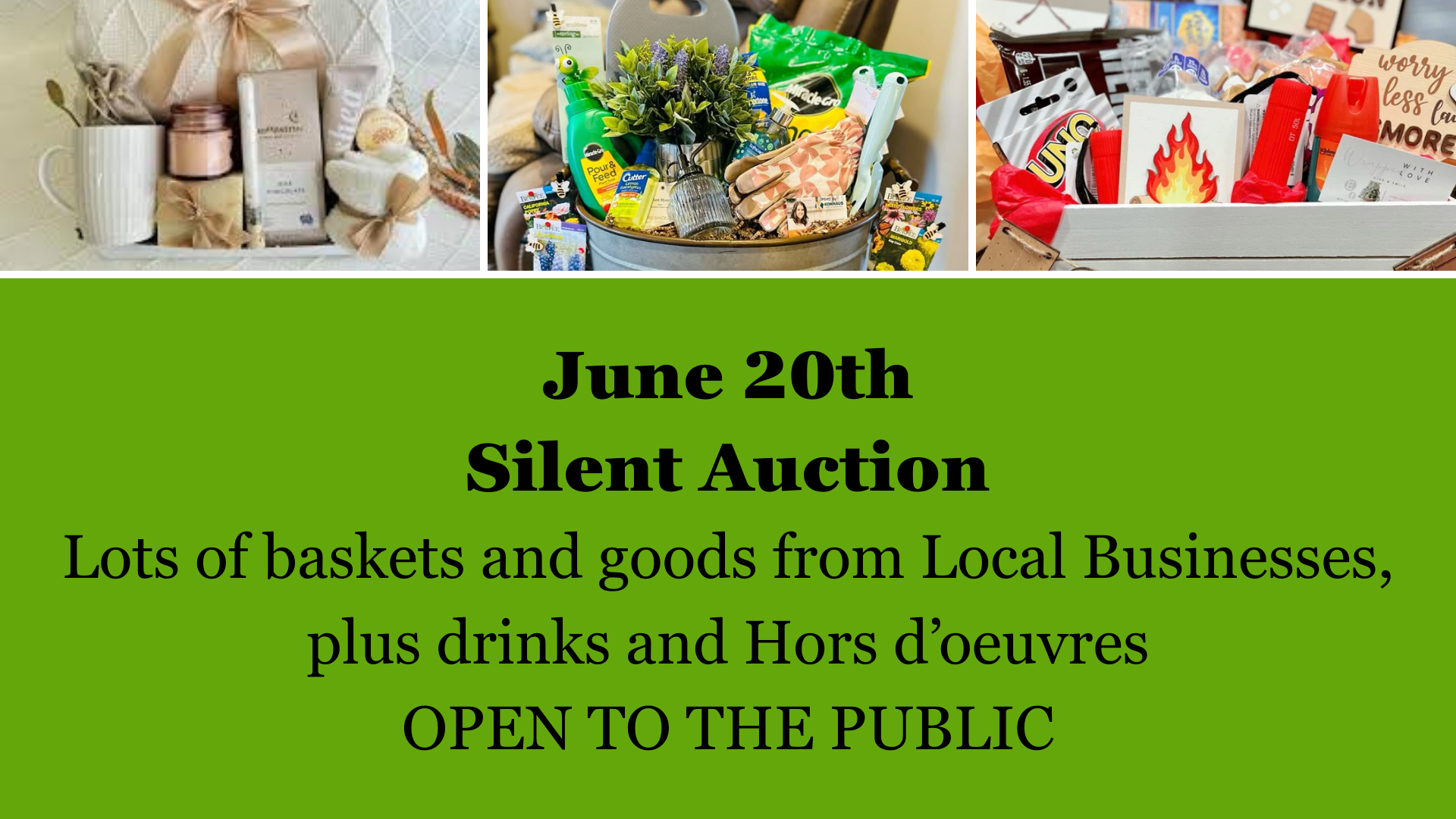 Silent Auction - A Care Camps Fundraiser Photo