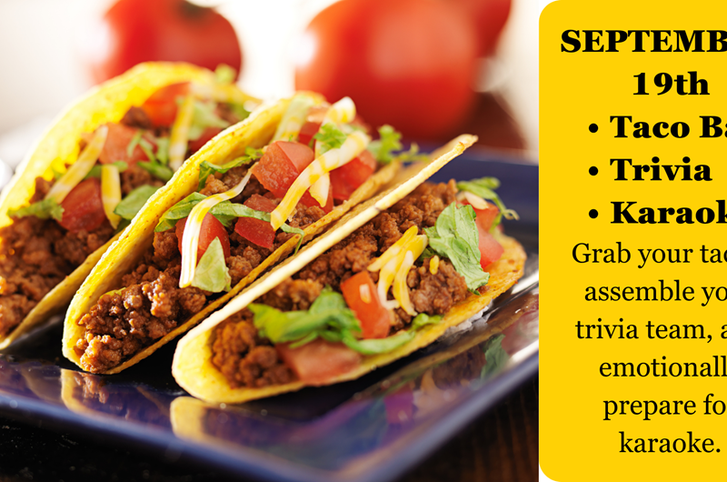 Taco Bar Trivia and Karaoke - A Gary Sinise Fundraiser Photo