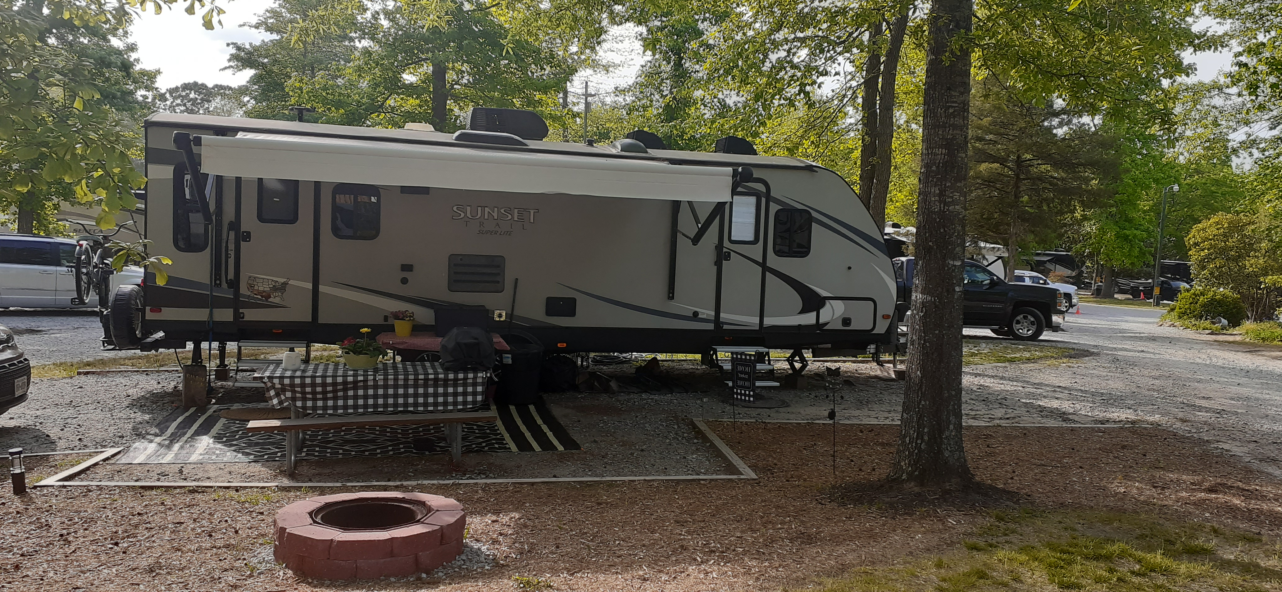 Kinards, South Carolina RV Camping Sites Newberry / I26 / Sumter NF KOA Journey