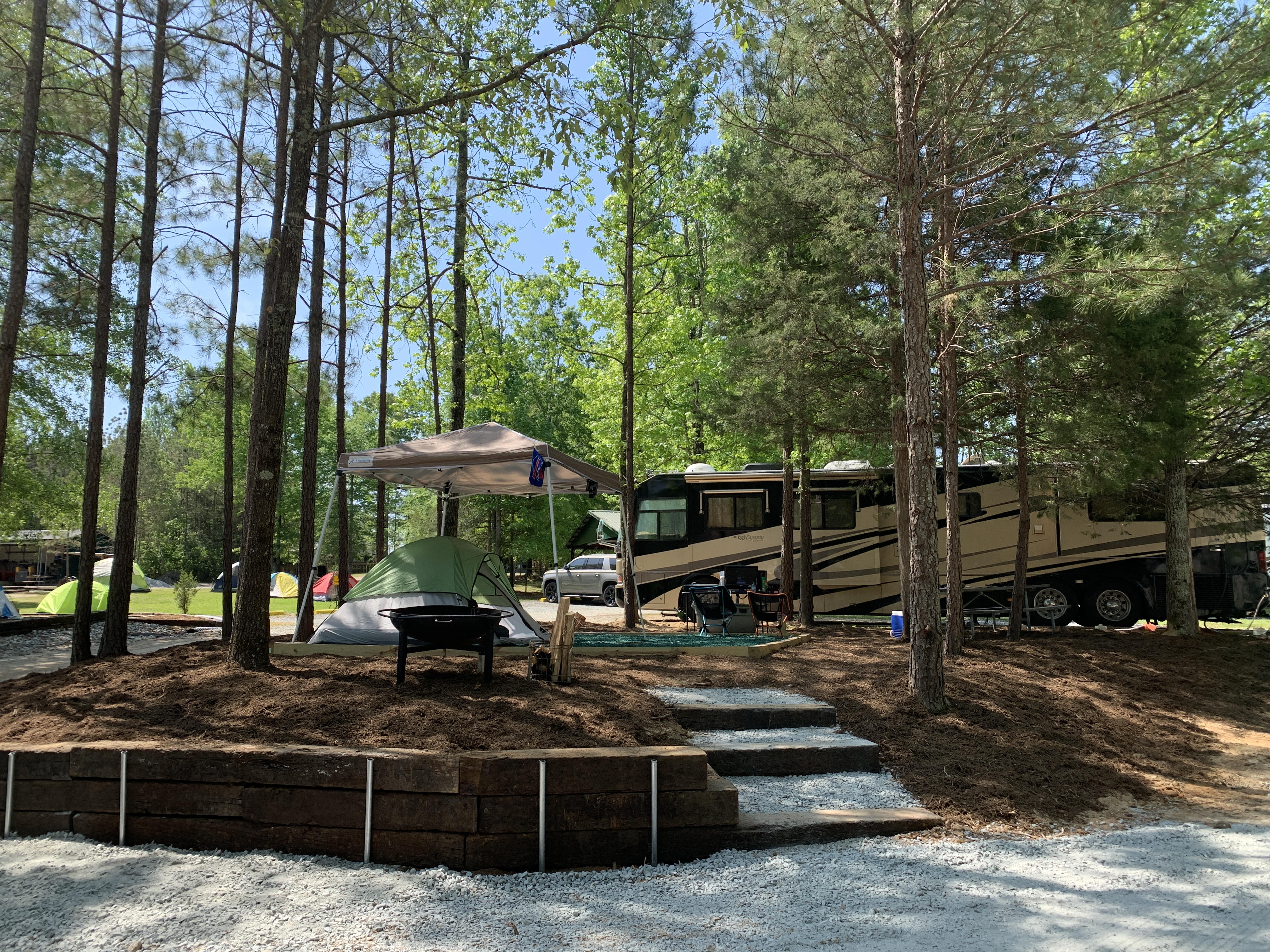 Kinards, South Carolina Tent Camping Sites Newberry / I26 / Sumter