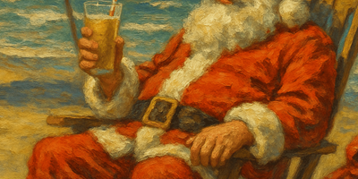 SANTAS SUMMER VACATION (CHRISTMAS IN JULY)