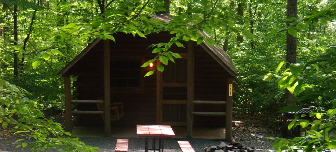 2 Room Rustic Camping Cabin