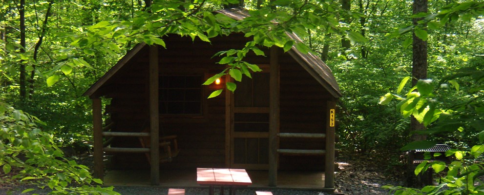 2 Room Rustic Camping Cabin