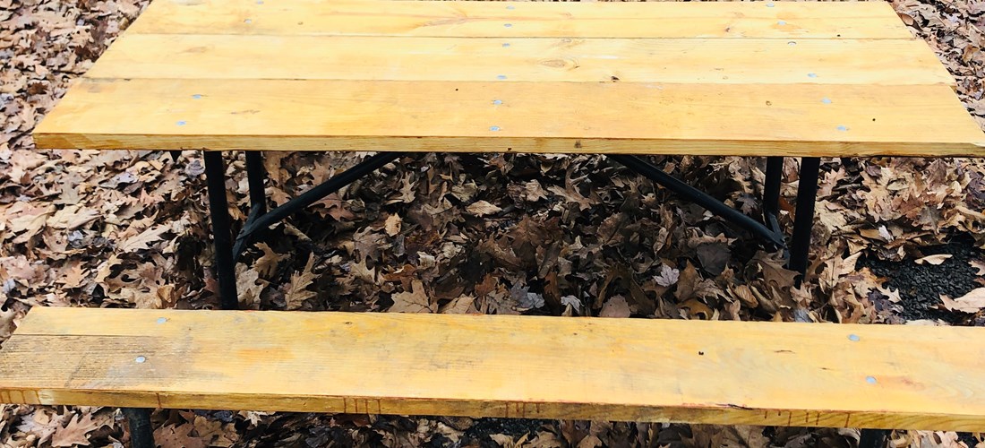 Picnic Table At Every Site!