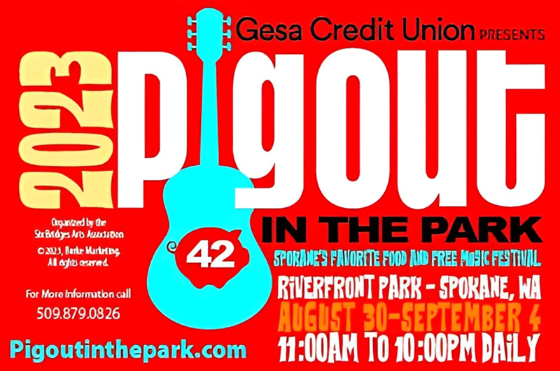 Spokane Pig Out in the Park Event at the Newport / Little Diamond Lake
