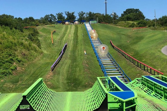 Outdoor Gravity Park Zorbing
