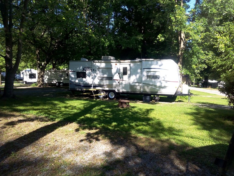 Newport, Tennessee Campground Map