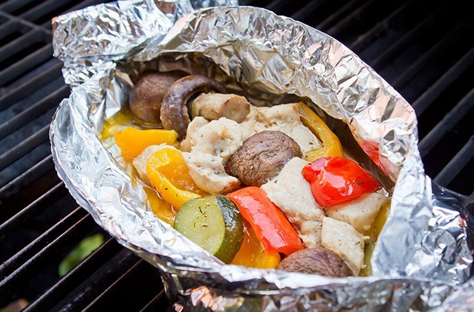 Foil Packet Camping Kabobs