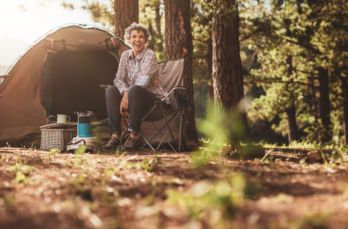 ways to make camping more comfortable