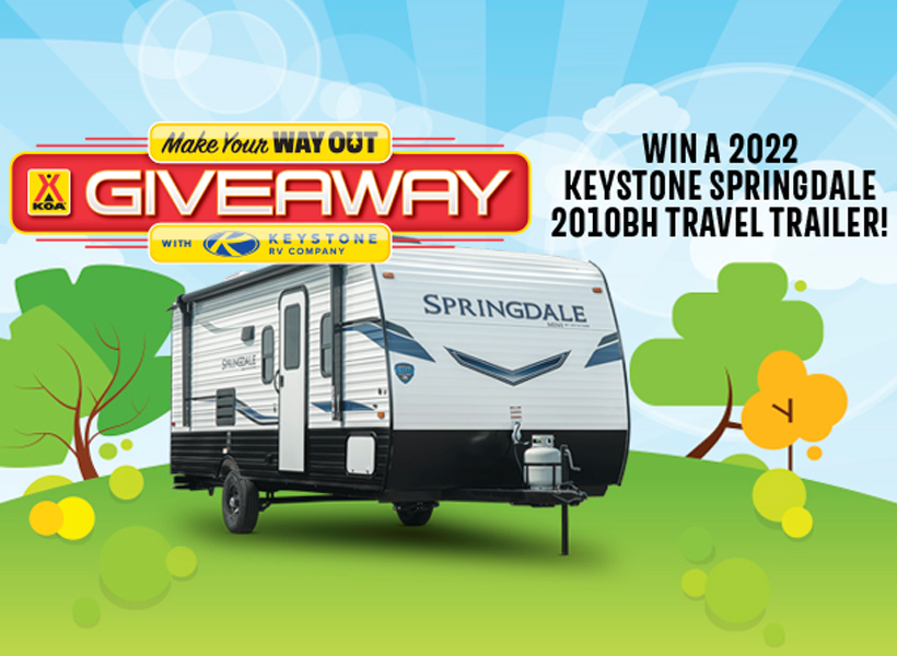 Enter Now to Win a New Keystone RV