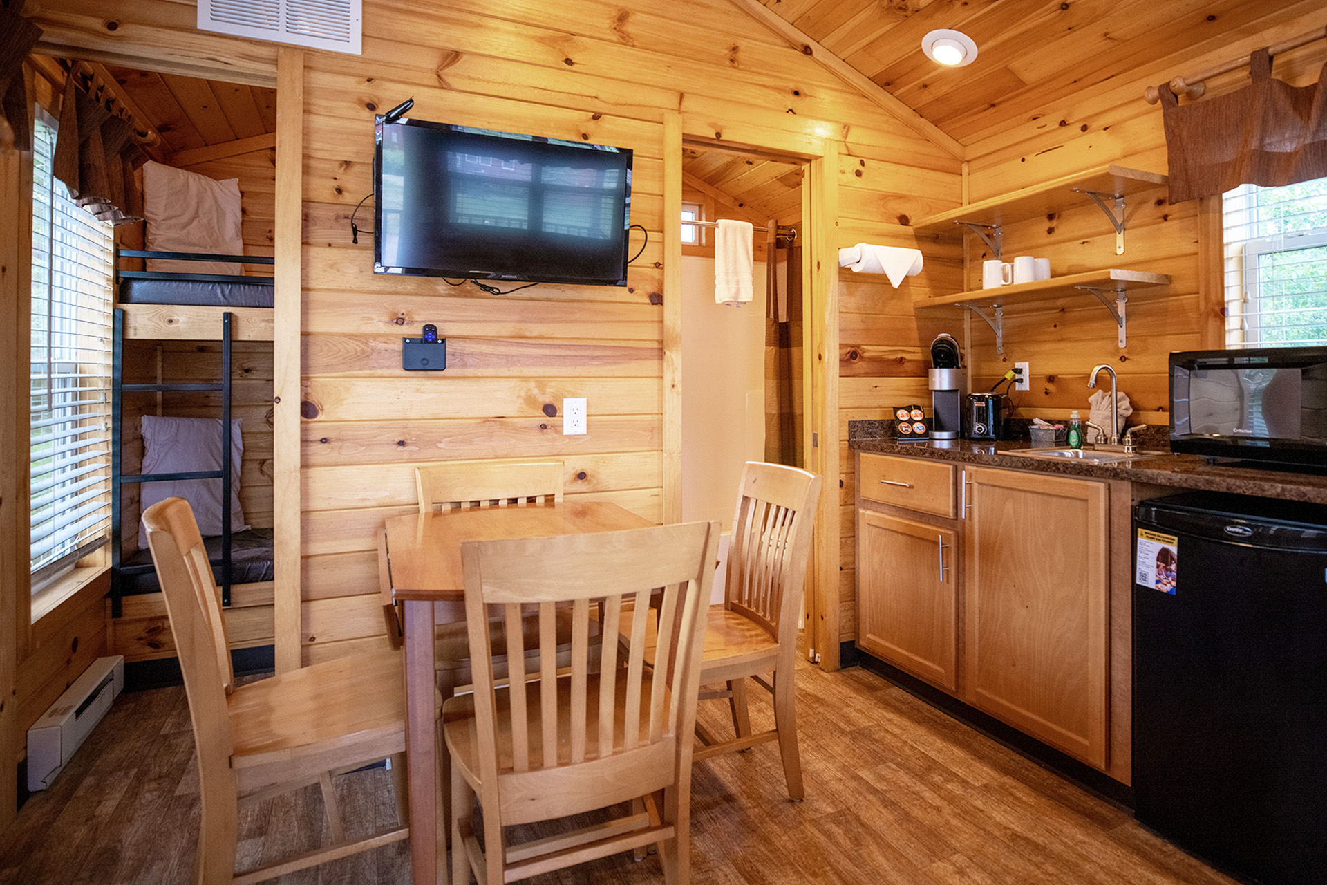 C58 - Deluxe Cabin, Studio (Full Bath with Tub & Shower) - Sleeps 4
