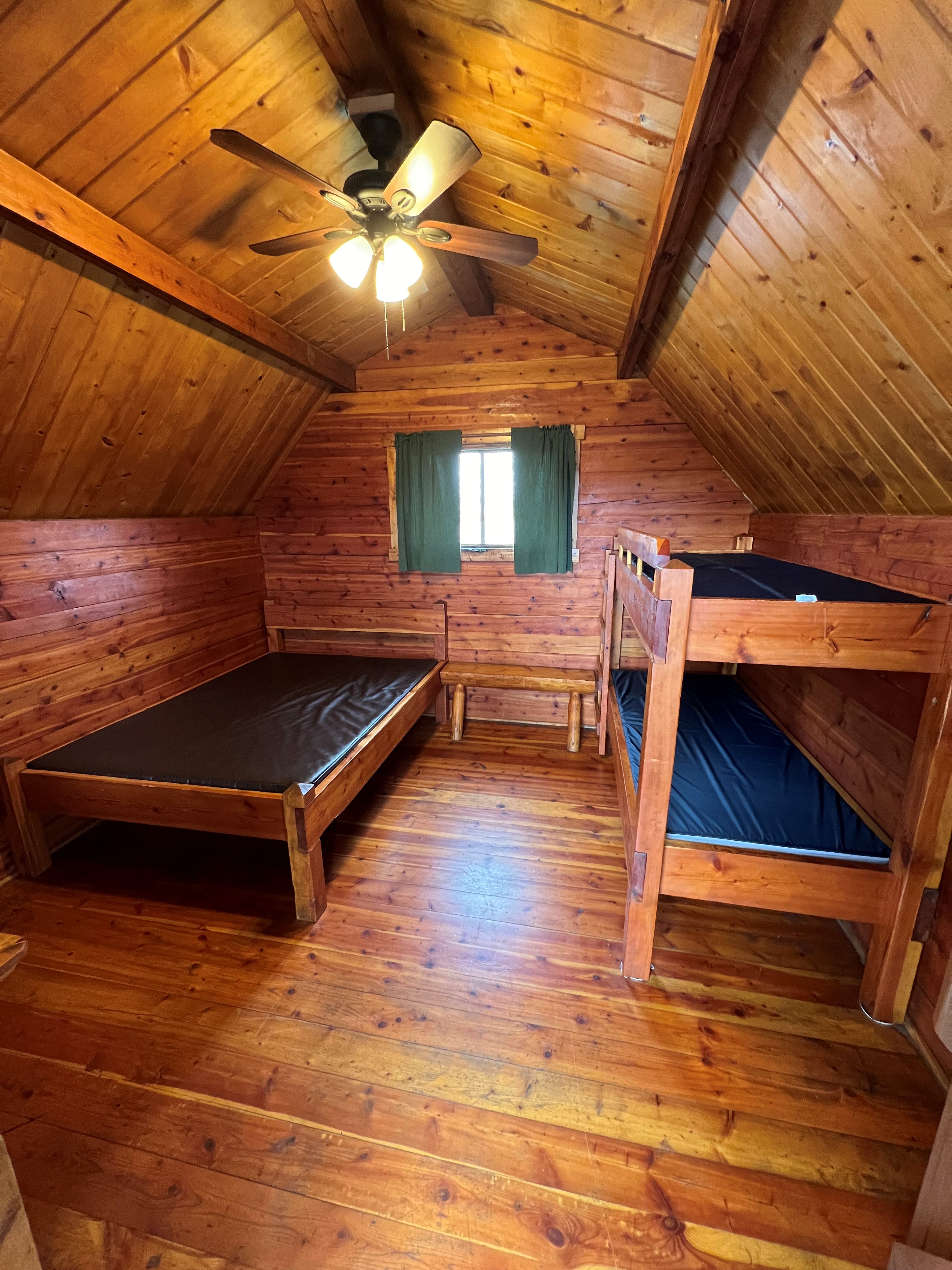 Four person camping cabin