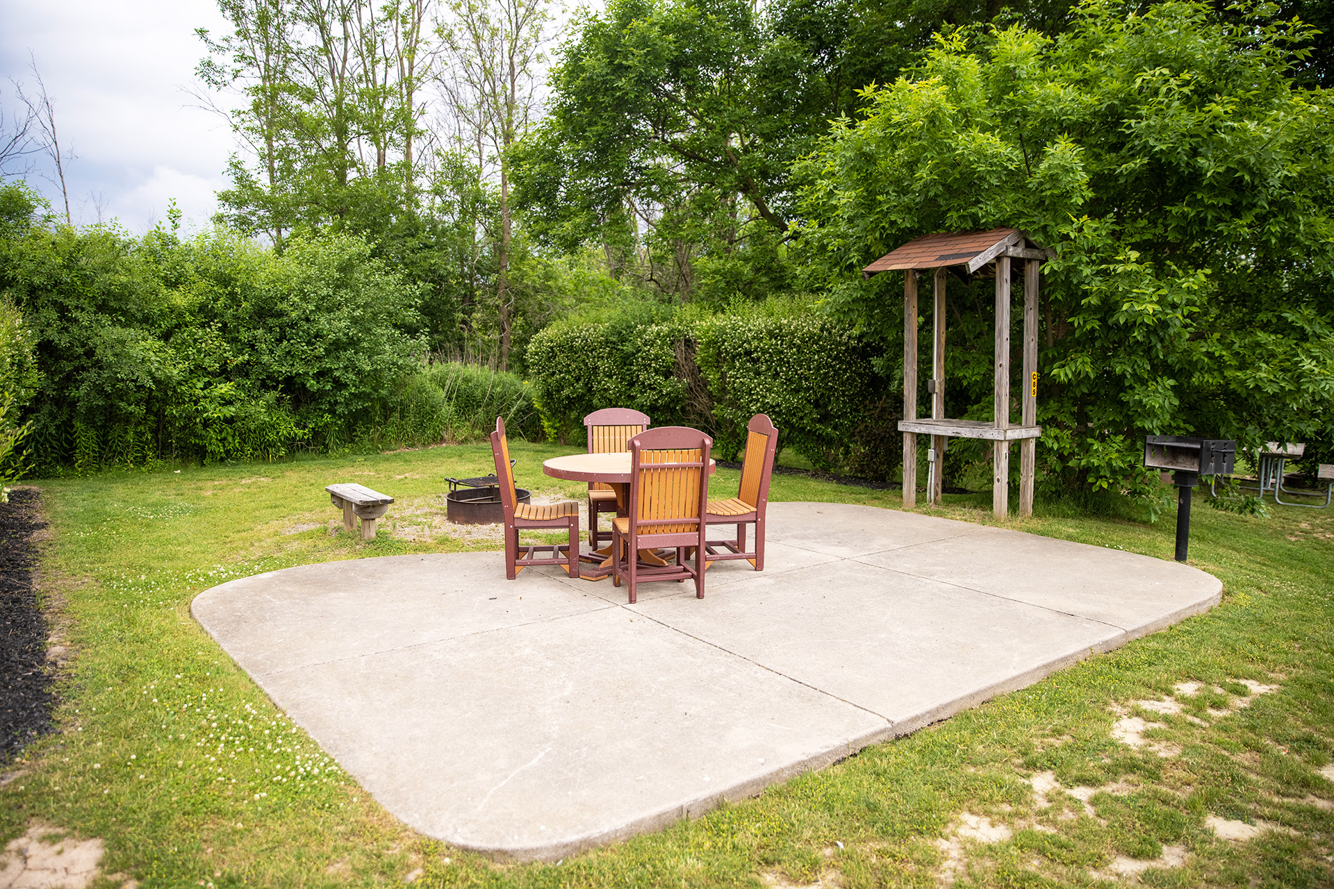 C85 - Tent Site, Water + Electric with KOA Patio®