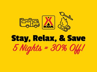 Stay 5 Nights and Save 30%
