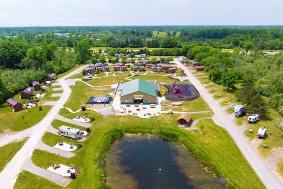 Campground - Aerial View