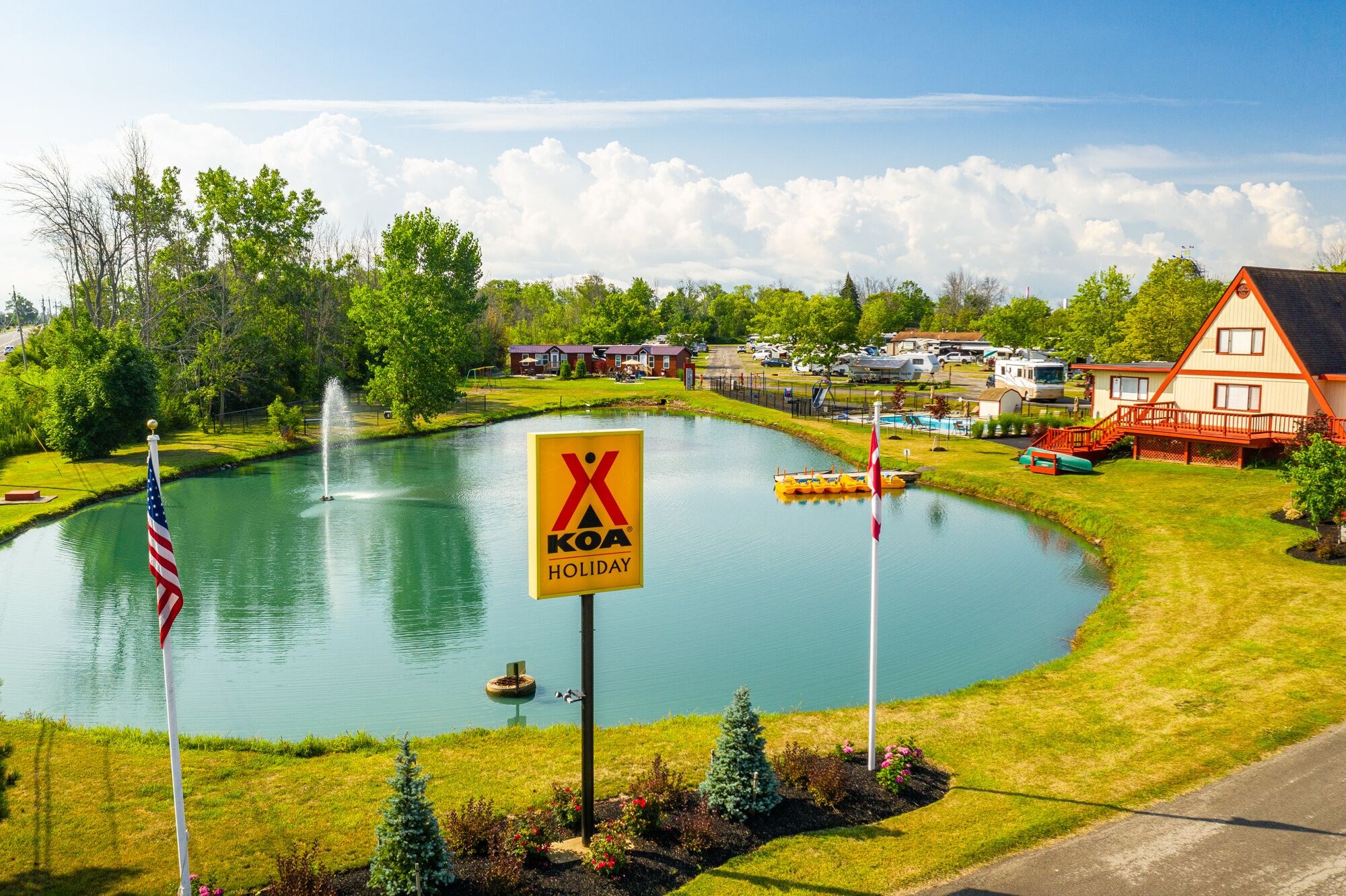 Grand Island, New York Camping Videos Niagara Falls / Grand Island KOA