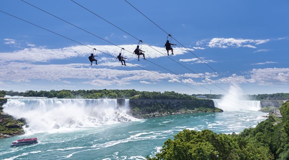 WildPlay MistRider Zipline to the Falls