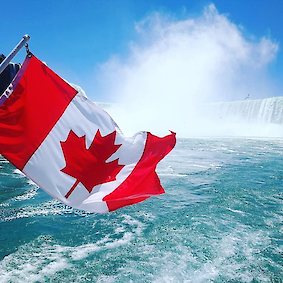 Niagara Falls Canada Day Photo