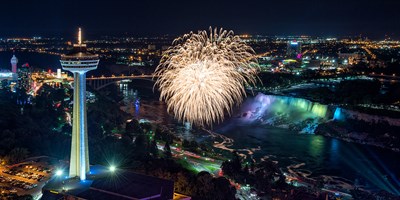Niagara Falls Fireworks - Every Night