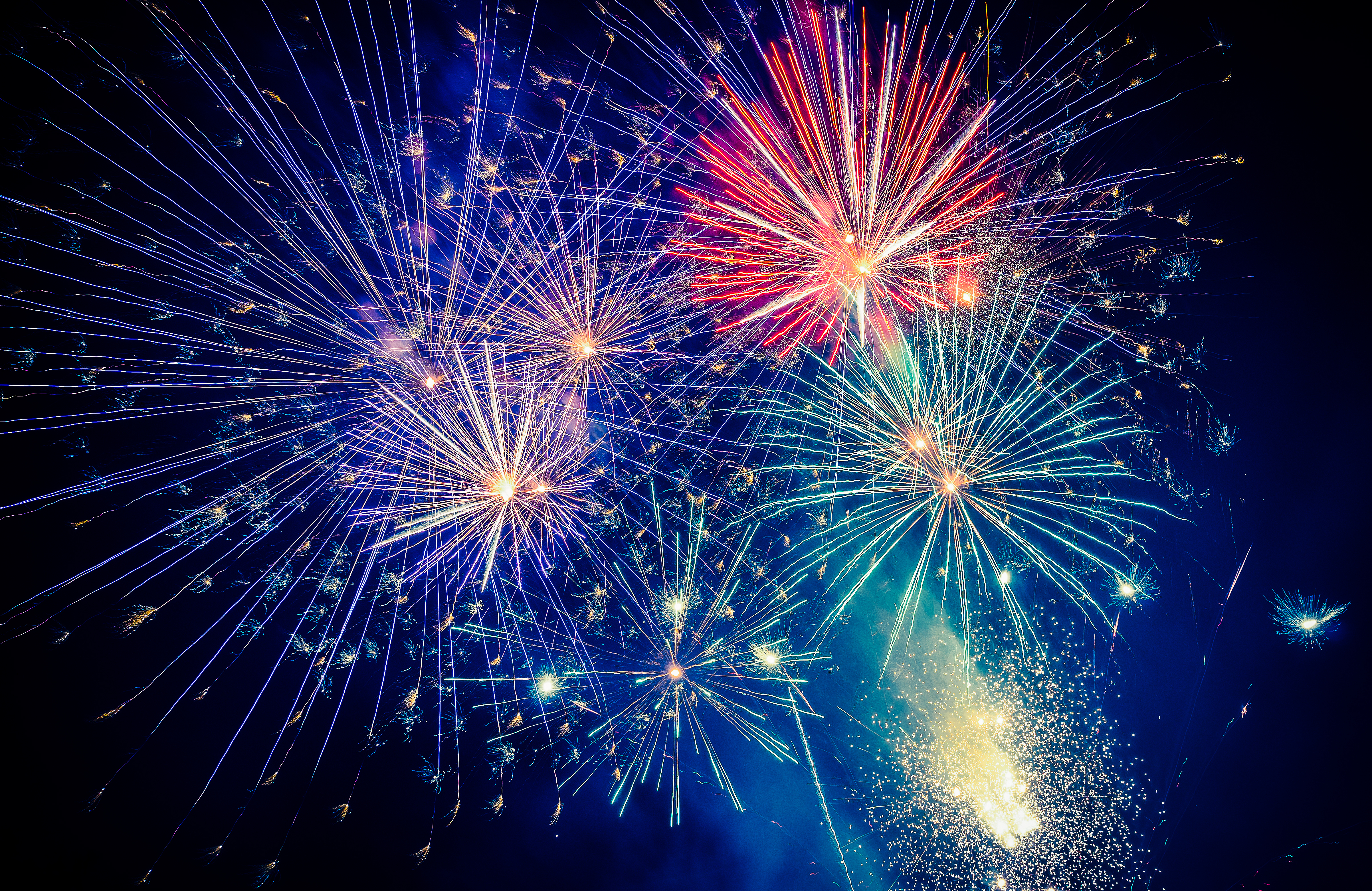 Niagara Falls Fireworks Photo