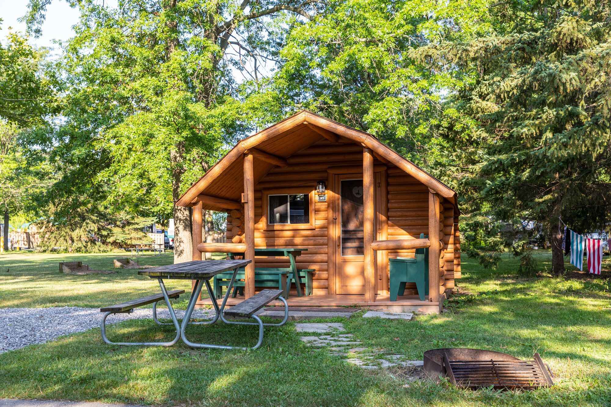 Camping Cabin (No Bathroom) Pet friendly cabins available Pictures