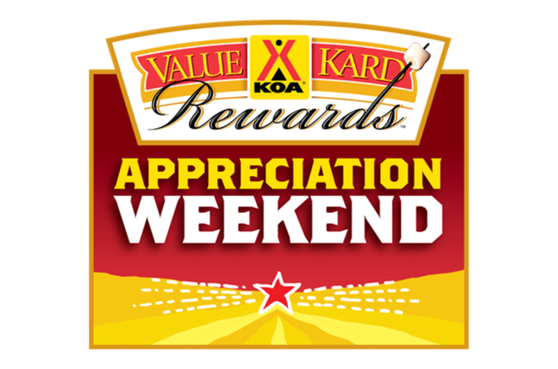 KOA Rewards Appreciation Weekend! Photo