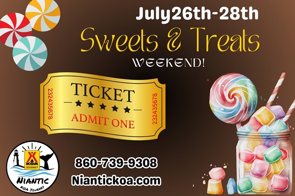 Sweets & Treats Weekend July 26th-28th! Photo