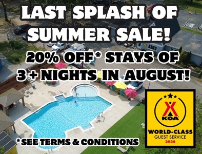 Last Splash of Summer Sale 2026