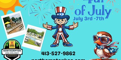 4th of July! July 3rd - 7th.