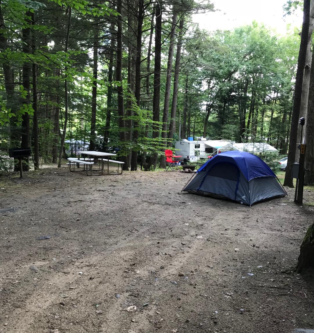 Westhampton, Massachusetts Tent Camping Sites Northampton