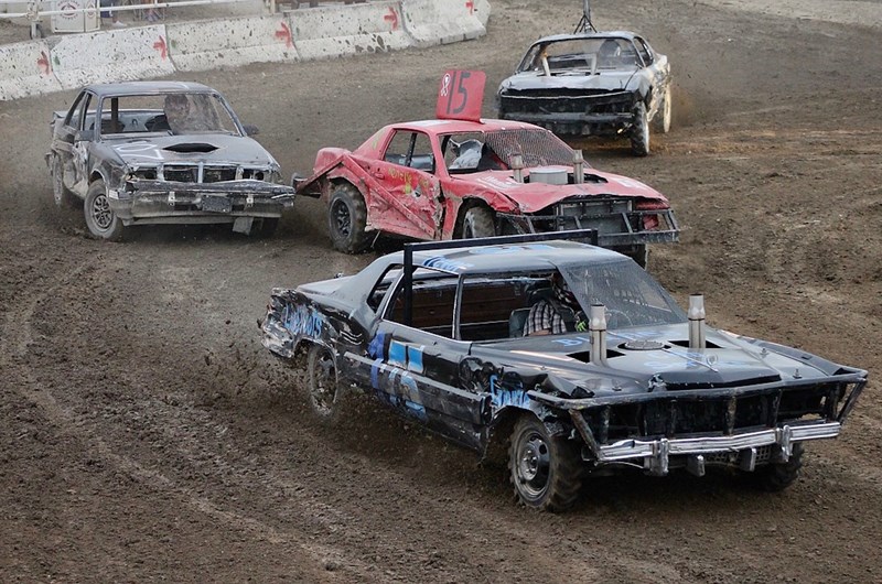 Demolition Derby Keith County Fairgrounds Event at the Ogallala / I