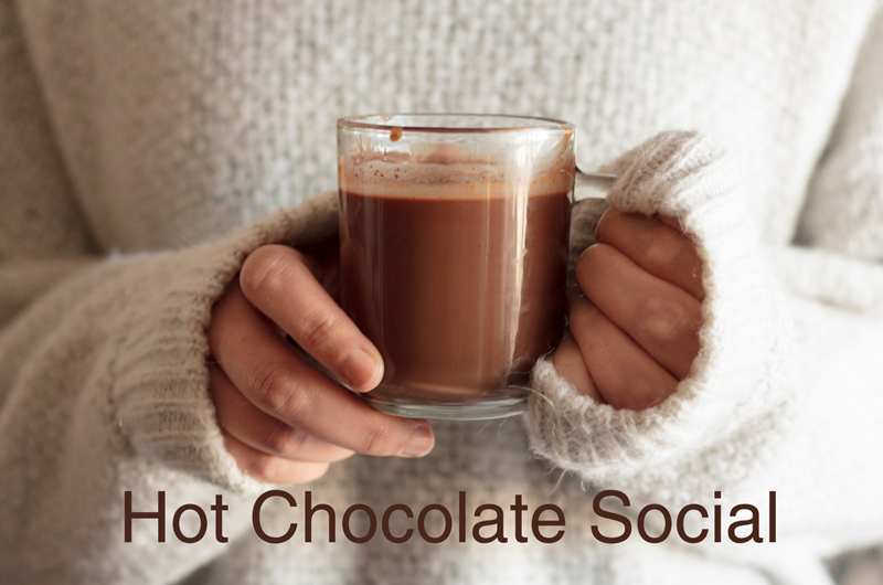 Hot Chocolate Social at the Clubhouse Fire Pit Photo