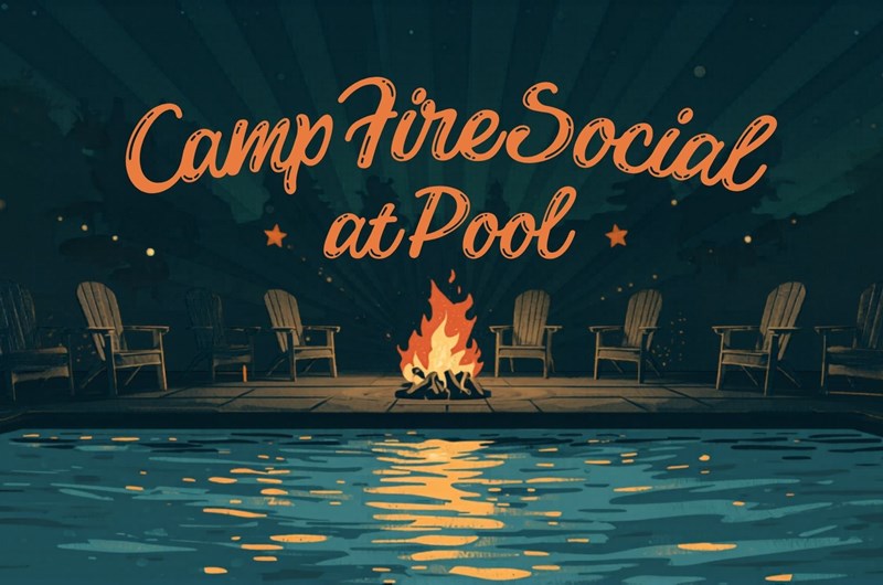 Campfire Social at the Shanty Pool Photo