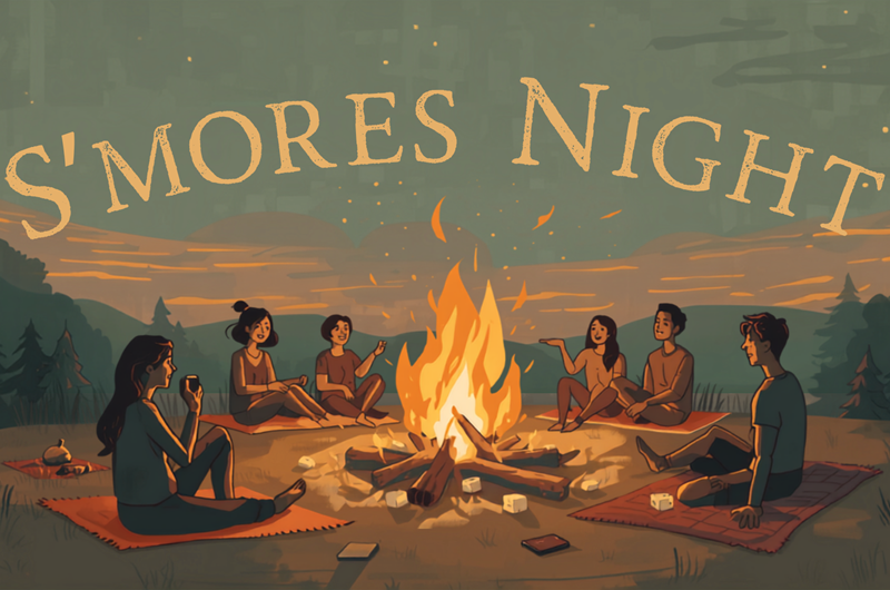 S'mores at the Clubhouse Pool Photo