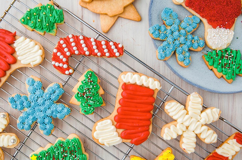 Care Camp Holiday Cookie Sale Photo