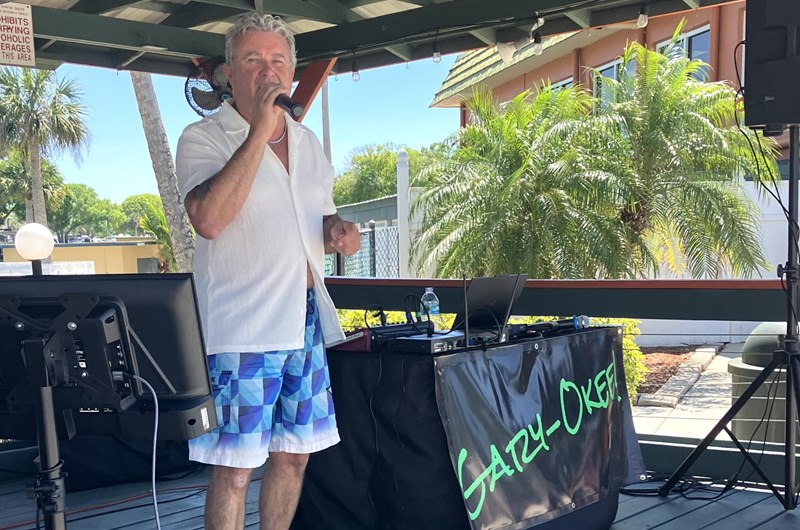 Live Music with Gary Okee Poolside Photo